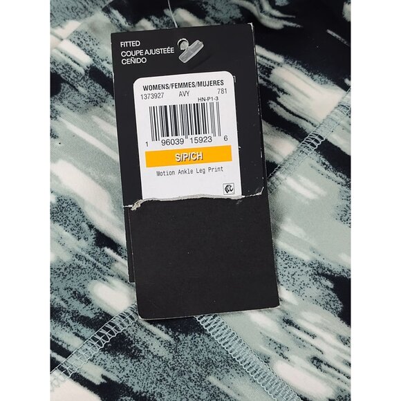 Under Armour Women's Motion Leggings S  Abstract Print Black-Grey - Picture 9 of 10